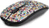 Luxury Bling Rechargeable Wireless Mouse with Austrian Crystal Rhinestone, Flat Slim Mouse for Laptop PC, Colorful Gift
