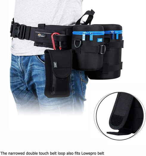 600mm 70-200mm 70-200mm 80-200mm 4.3x8.9 JJC Camera Lens Pouch Case for Canon RF EF Nikon Nikkor AF-S AF & More, Zipper