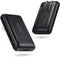 Ultra Slim Flat Portable USB Wall Charger Plug - 2 Pack Black