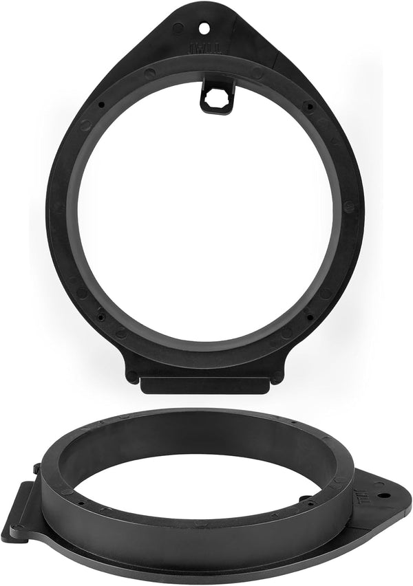 RED WOLF Front/Rear Door 6.5" Inch Speaker Adapter Bracket Spacers for Chevrolet, GMC, Cadillac, Buick, Pontiac