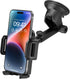 Car Phone Holder Mount with Strong Suction Cup, Compatible with iPhone 14 13 12 11 Pro Max, Galaxy Note 20