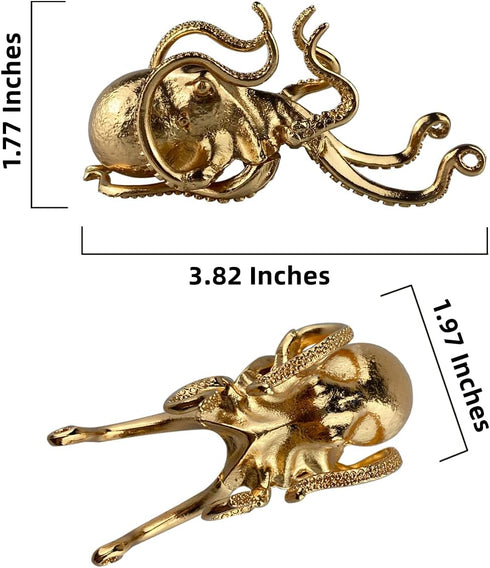 Esamploe Octopus Aluminum Alloy Phone Stand - Multifunctional Holder for Office & Home Decor