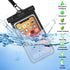 Waterproof Phone Pouch/Case, 2 Pack Holder for iPhone 15 14 13 12 11 Pro Max, Universal Dry Bag for Travel