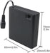 4 AA Battery Case Box Holder with ON-Off Switch USB Female Socket