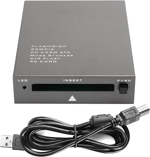 Cyrank USB 2.0 PCMCIA Card Reader, USB2.0 Interface to PC Card ATA, PCMCIA,