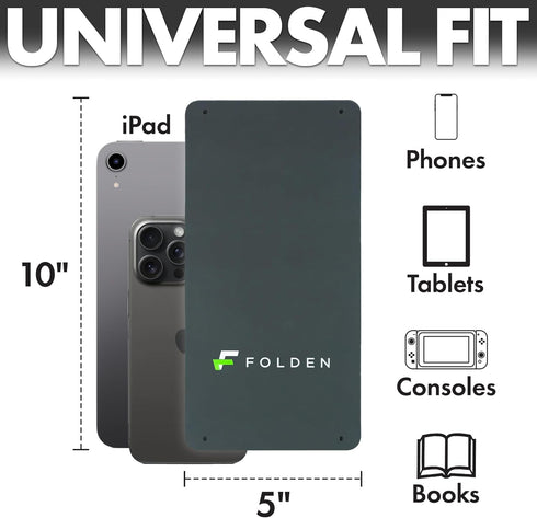 Folden Airplane Phone Holder, Foldable Cell Phone Stand for Bed, Desk, Office, Treadmill, Mobile Accessories