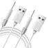 littlelucky 2 Pack Charger 2.62FT Replacement DC Charging Cable USB to DC