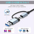 vienon 3.0, 8 1 3.5mm USB C Hub USB Hub Aluminum in USB Extender with SD/TF Card Reader, Aux Headphone Jack for MacBook