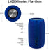 MusiBaby Bluetooth Speaker, Waterproof Portable Outdoor Speaker, Dual Pairing, Loud Stereo, 1500 Mins Playtime for