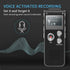 TEAMWILL 1PC 16GB Paranormal Ghost Hunting Equipment Digital EVP Voice Activated Recorder USB