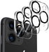 Dengduoduo 3 Pack Tempered Glass Camera Lens Protector for iPhone 11 Pro & Pro Max, Ultra HD, 9H Hardness, Easy Install.