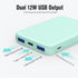 VANYUST S22 5000mAh Pack 15/14/13/12/11/X Portable Charger, Mini Colorful Power Bank, PowerNano, External Battery