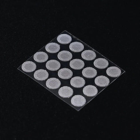 20Pcs/Set Silver Earbuds Filters, Earphone Filter Mesh for Earbud and in-Ear Headphones, Protective Filters for