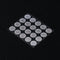 20Pcs/Set Silver Earbuds Filters, Earphone Filter Mesh for Earbud and in-Ear Headphones, Protective Filters for