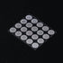 20Pcs/Set Silver Earbuds Filters, Earphone Filter Mesh for Earbud and in-Ear Headphones, Protective Filters for