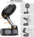OWLREX 360 15/14/13 Magnetic Phone Holder for Car Magsafe Car Mount Foldable Adjustable with Strong Magnet & Vacuum