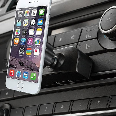 Universal Magnetic Cellphone Car Holder, Air Vent Outlet CD Slot Mount Clip for Mobile Phone, ABS Mount Stand Support