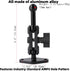 Aluminum AMPS to 17mm Ball Adapter with Extension Rod for Car Phone Holder, Drill Mount Ball Plate Base Meets Industry Standard AMPS Hole Pattern,Compatible with Garmin GPS Nuvi Dezl Drive Zumo RV