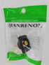 QIANRENON Gold Plated RCA Panel Mount Adapter, RCA Female to Solder Terminal AV Connector for Audio Video