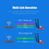GLOTRENDS BE8774 WiFi 7 PCIe Card, Low-Profile Bracket for Desktop PC, Intel BE200NGW Chip, Bluetooth 5.4, Windows 11/10