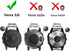 NotoCity Silicone Watch Strap Replacement for Forerunner 935, Fenix 5/5 Plus/6/6 Pro, Approach S60, Quatix 5