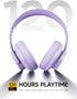 Picun B8 Headphones Wireless Bluetooth, 120H Over Ear Headphones with 3EQ Music Modes, Deep Bass (Purple)