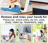 JUSDIQIR 10 Adjustable Foldable Cell Phone Stand for Desk, Compatible with Most Smartphones and Tablets, Fits Devices