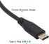 XMSJSIY USB C Terminal, Type C Male Screw Terminal Block Connector, Solderless Pluggable 5P Block for Data & Charging