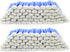 Wellgler's 5.11" Foam Swabs, Printer Cleaning Swabs for Cars, Camera Lenses, Optical Devices (200 pieces blue)