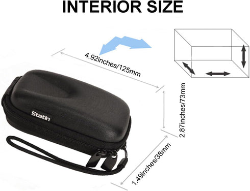 Digital Camera Case,Small Hard Shell Camera Lens Bag,Waterproof Carrying Camera Accessories Protective Storage Holder for Canon G7X2 G7X3 RX100m3/m6 ZV1