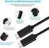 CBUS 5A 100W 6.6ft 3.2 2 10Gbps 4K/5K USBC Cable - USB C Gen Power Delivery Monitor Cable - PD Docking Stations, Hard