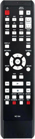 NC184UH NC184 Replacement Remote for Sanyo DVD VCR, Compatible with FUNAI NC180 and Other Models