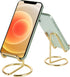 Cute Metal Gold Cell Phone Stand for Desk, Compatible with All Mobile Phones, iPhone, Switch, iPad