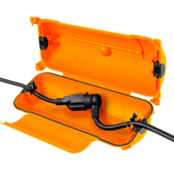 Outdoor Extension Cord Safety Cover with Waterproof Protector Seal for Outdoor Outlets, Plugs, Sockets