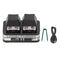 Red Switch Keyboard, Mini USB Mechanical Keypad for Rhythm Games, 2 Keys Copy Paste Function, Easy to Program (Black)