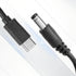 BOXOB DC5521 Baby Car Camera USB Powered Adapter, Durable Copper Baby Car Camera Monitor to USB C Tape- C Cable Cord