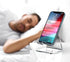 Crpich Acrylic Cell Phone Stand, Portable Clear Desk Stand for Phone 15 14 13 Pro Max Mini 12 11 Plus SE, Tablet