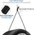 Multi 3 in 1 USB Long Charging Cable 1.8M/5.9Ft Nylon Braided Universal Cord USB C/Micro USB/Lightning Adapter (Black)