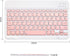 Ultra-Slim Bluetooth Keyboard, Portable Mini Wireless Rechargeable for Apple iPad, iPhone, Samsung Tablet, Smartphone,