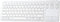 SANWA Multi Device Bluetooth Keyboard with Touchpad, Rechargeable Keypad for Laptop, Desktop, iPad/iPhone, Compatible