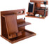 awofer Wood Phone Docking Station Nightstand Organizer for Men - Key Holder, Wallet Stand, iWatch Organizer