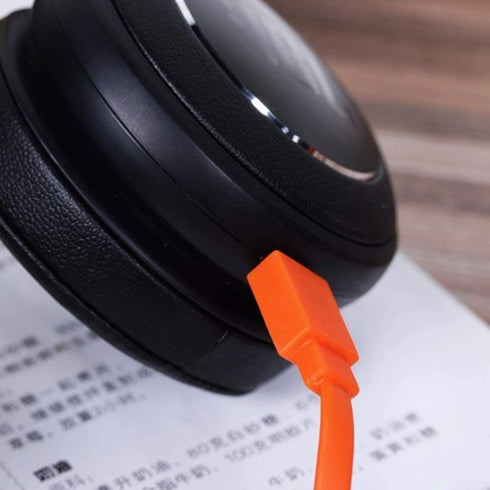 Puiixur USB Fast Power Charger Cable for JBL Wireless Bluetooth Speaker Earphone Headphone Micro-USB, 3.3FT & Orange