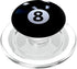 PopSockets PopGrip for MagSafe - Black 8 Ball Pool Billiard