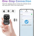 ELOVEN Wireless Earbuds, Deep Bass Stereo Sound Bluetooth Earbuds, 120H True Wireless Headphones with Ear Caps (S/M/L)