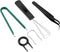 5 Pcs Keyboard Puller Set, Stainless Steel Keycap Remover Kit, Keyboard Cleaning Tools with Keycap Tweezers for