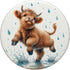 Highland Cow Design for Farmers PopSockets Standard Grip