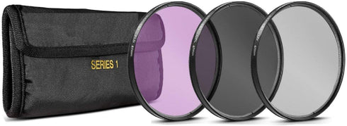 Ultra Deluxe Lens Kit for Nikon D3400, D3500, D5600 with 18-55mm Lens, Sony A7, A6000 - Includes 7pc Filter Set