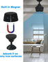 Mini Spy Camera, Wireless WiFi Hidden 1080P Full HD, Small Night Vision Motion Detection Security Nanny Camera