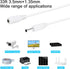 DC Power Extension Cable 33ft, 1.35mm x 3.5mm for 5V DC Adapter Cord, CCTV Security Camera, IP Camera