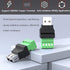 4Packs USB 2.0 Type A Male/Female to 4 Pin Screw Terminal Block Connector, Portable Pluggable Type Adapter